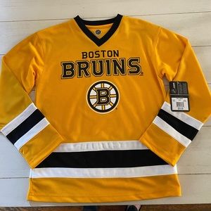 NEW BOSTON BRUINS NHL LICENSED BOY’S JERSEY